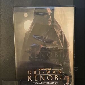 Disney Star Wars Obi-Wan Kenobi DVD with Red and Black